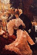 James Tissot A Woman of Ambition (Political Woman) also known as The Reception oil on canvas